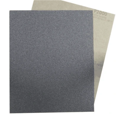 F'liema industriji huwa applikat sandpaper tas-silikon tal-karbur prinċipalment?