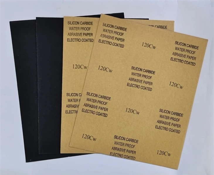 Wet & Dry Sandpaper Sheets Silicon Carbide